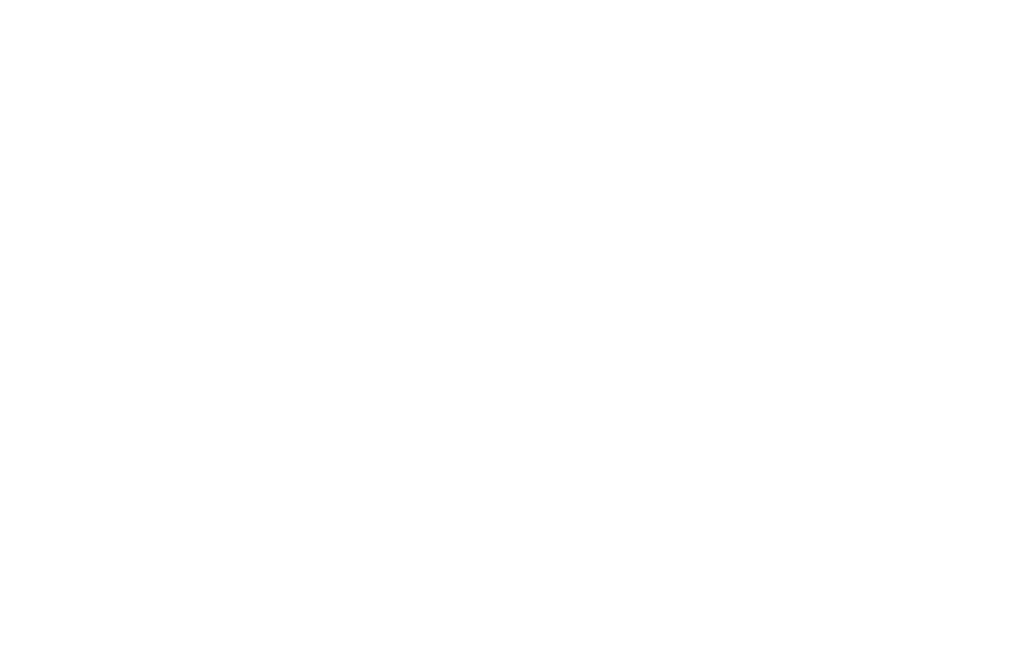 Sorry I'm Late, Husband had to Poop