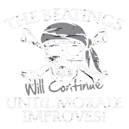 The Beatings Will Continue Until T-Shirt