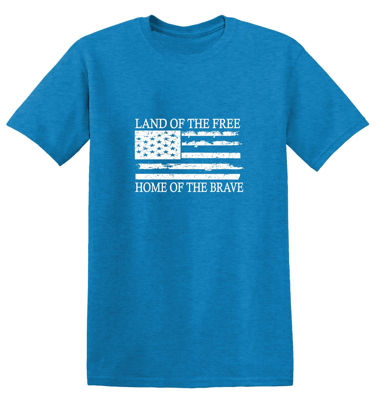 Funny T-Shirts design "Land of the Free Home of the Brave"