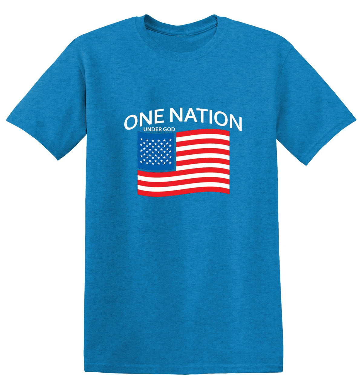 One Nation Under God T-Shirt - Graphic Tees - Bad Idea T-shirts