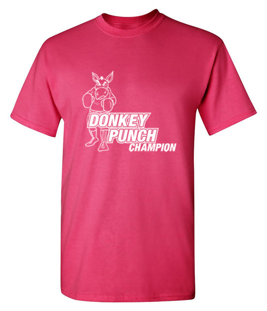 Donkey Punch Champion T-Shirt - Graphic T-Shirts - Bad Idea T-shirts