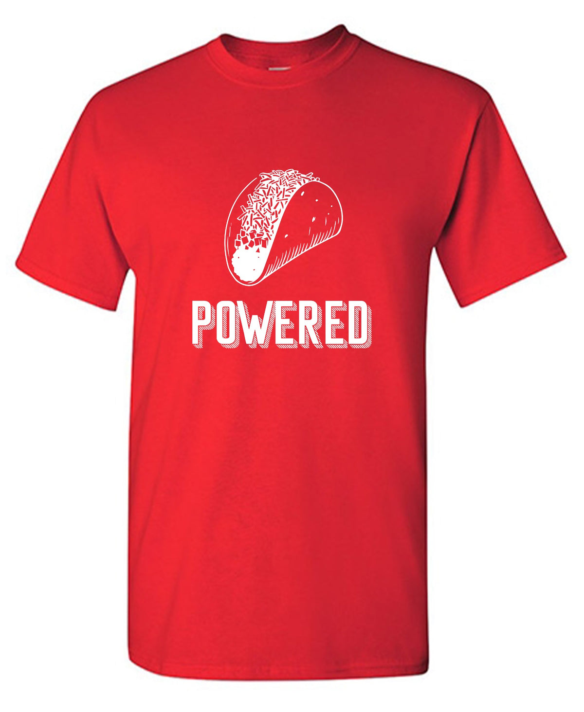 Funny T-Shirts design "Powered"