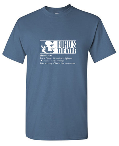 Funny T-Shirts design "Ford's Theatre"