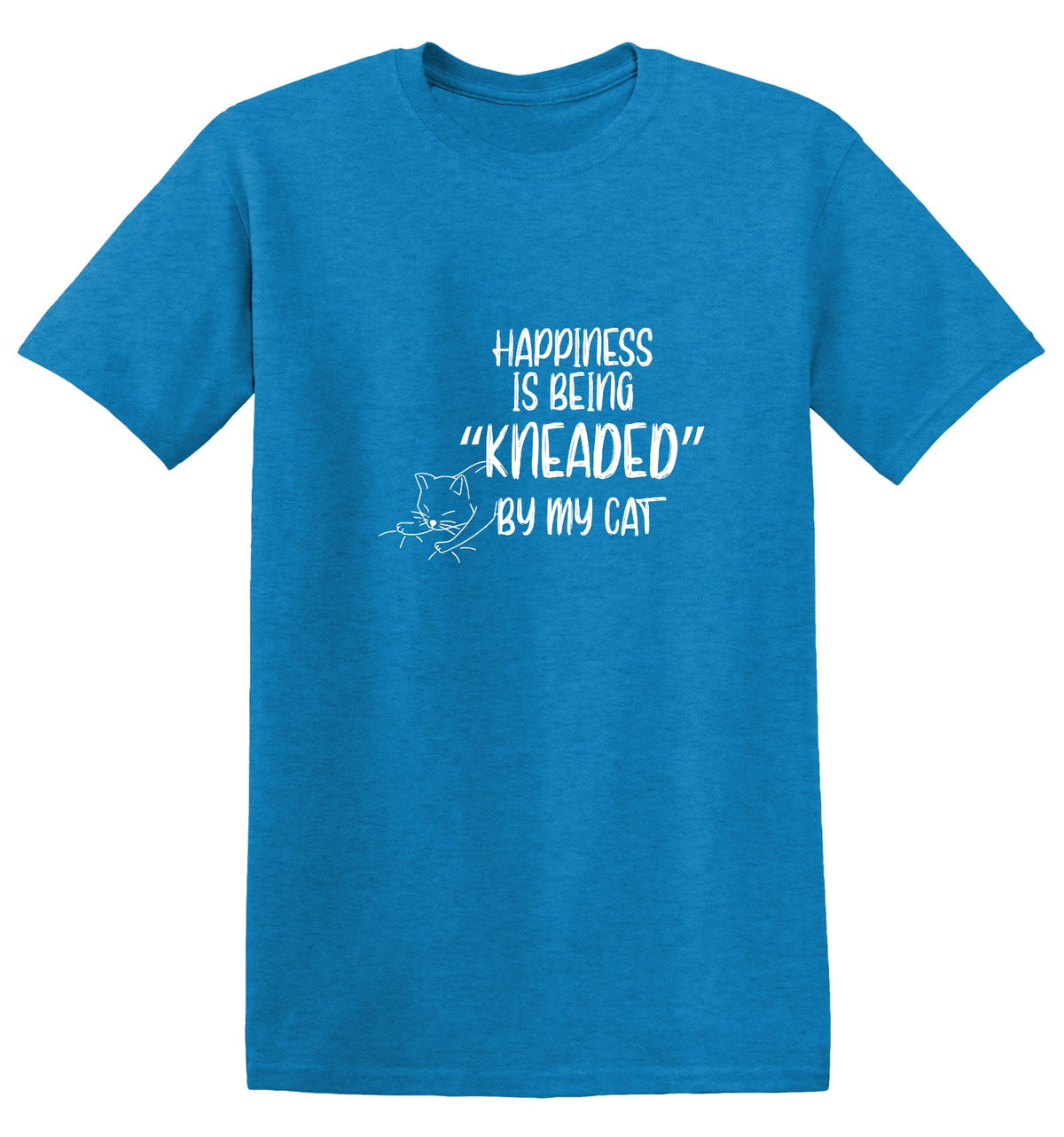 Funny T-Shirts design "KNEADED_CAT"