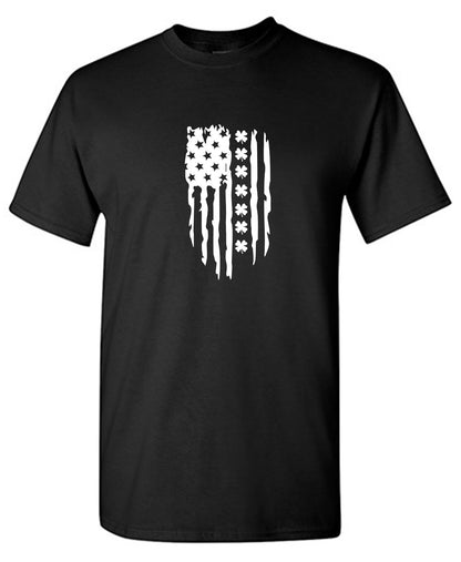 Funny T-Shirts design "FLAG IRISH"