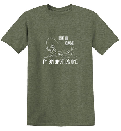 Funny T-Shirts design "I Cant Take Your Call"