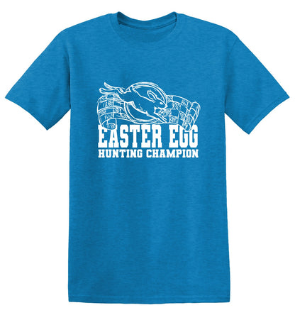 Funny T-Shirts design "Easter Egg Hunting Champion"