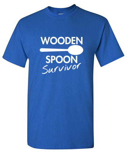Wooden Spoon Survivor - Roadkill T Shirts