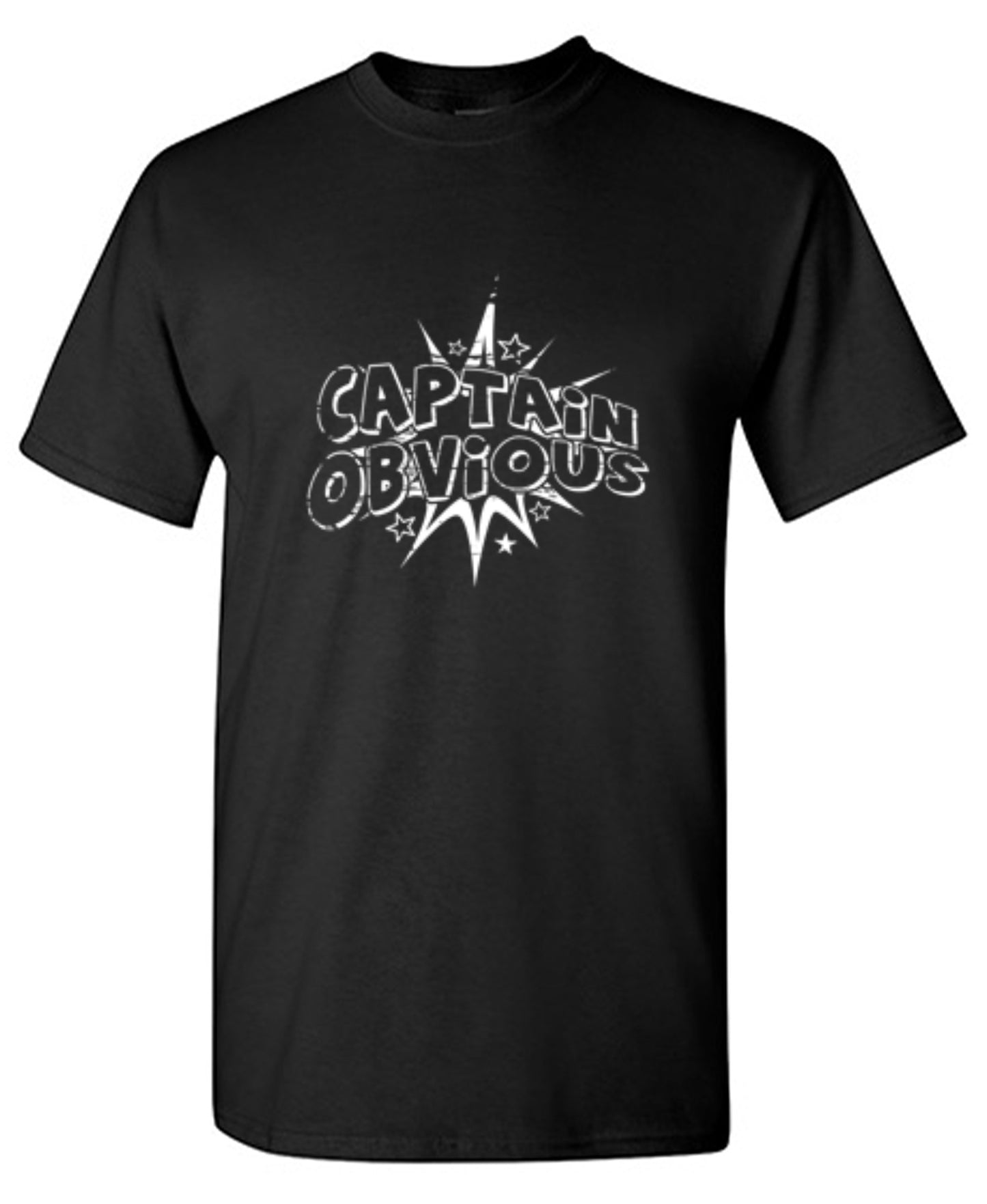 Captain Obvious T-Shirt - Funny T-Shirts - Bad Idea T-shirts