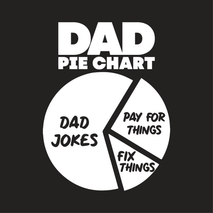 Dad Pie Chart, Dad Jokes Funny Shirt