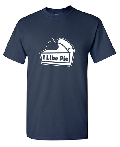 Funny T-Shirts design "I Like Pie"