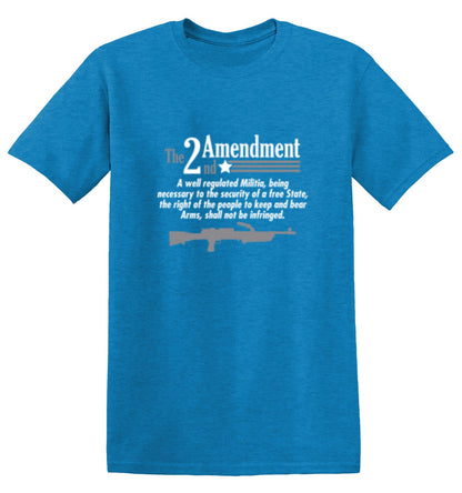 The 2nd Amendment A Well Regulated Militia Being Necessary To The Security - Roadkill T Shirts