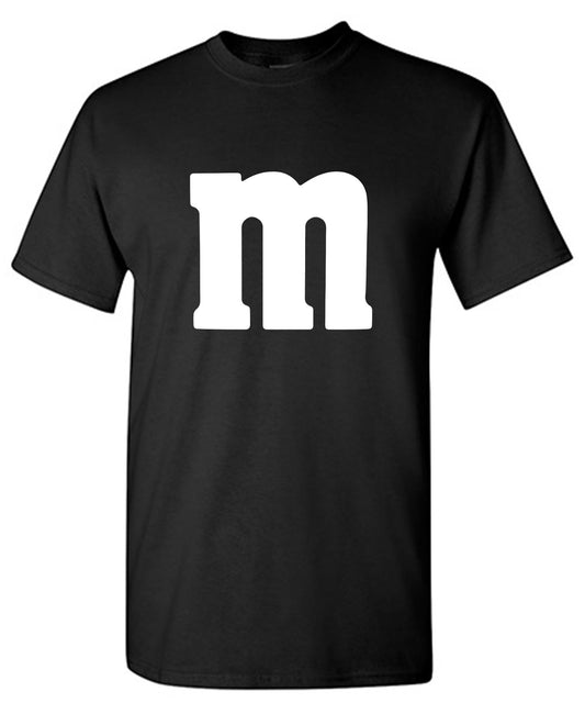 Funny T-Shirts design "'m' Graphic Tee - Symbolic"
