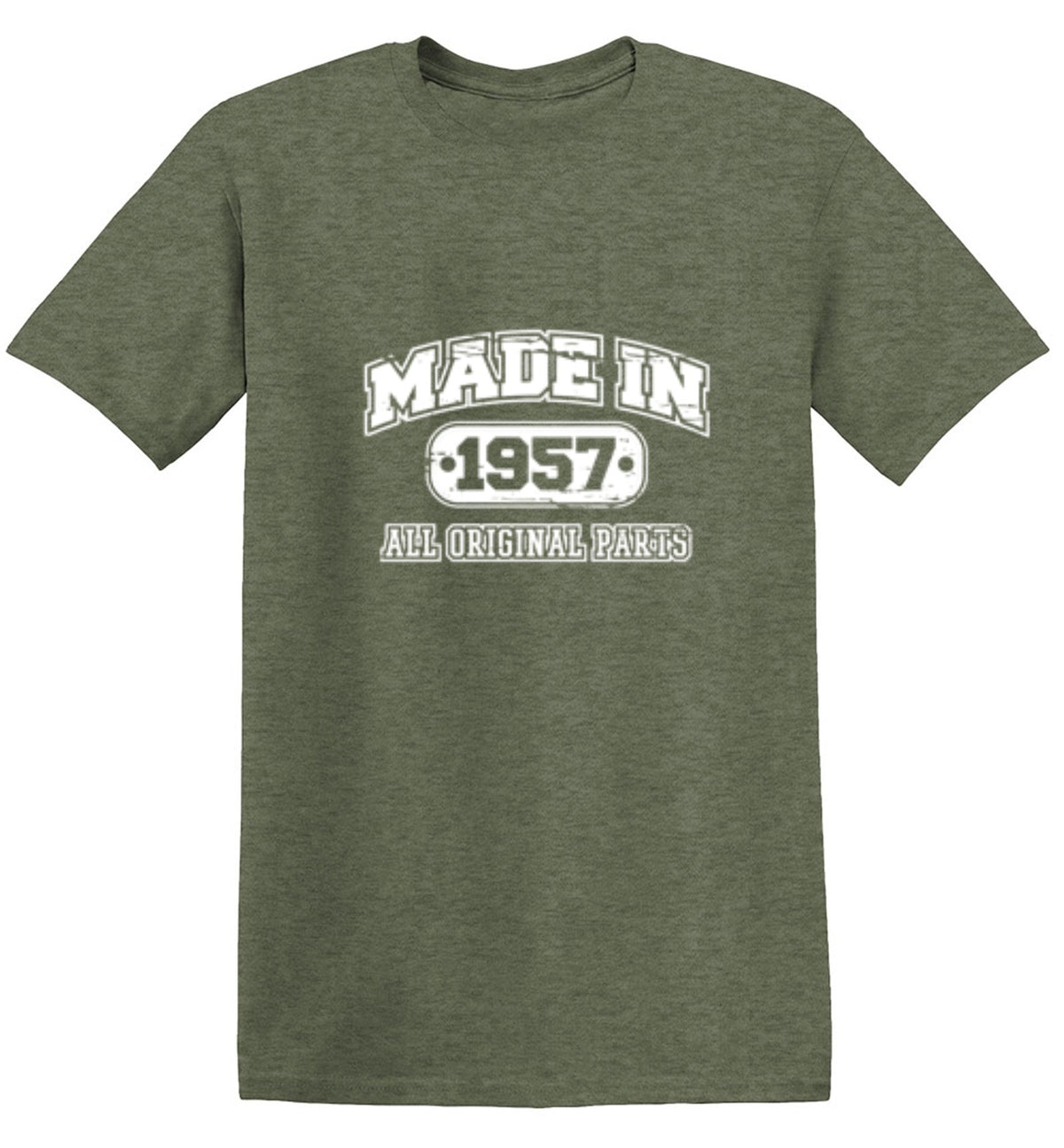 Made in 1957 All Original Parts - Roadkill T Shirts
