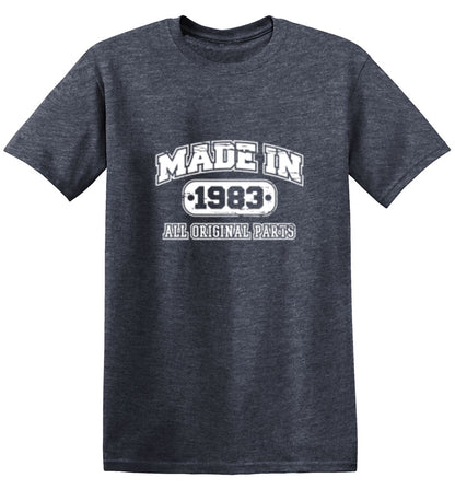 Made in 1983 All Original Parts - Roadkill T Shirts