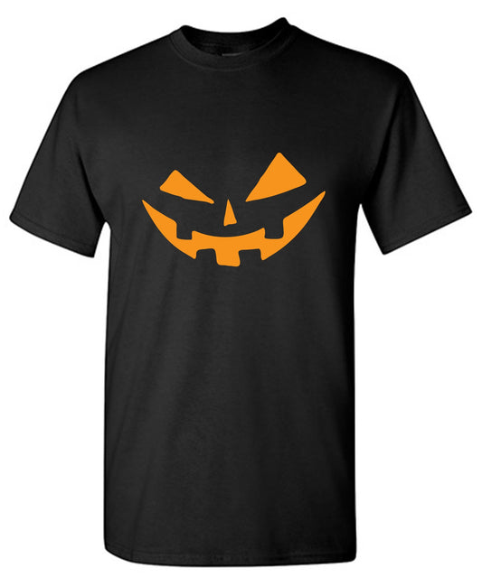 Pumpkin Smile Tee - Funny Graphic T Shirts