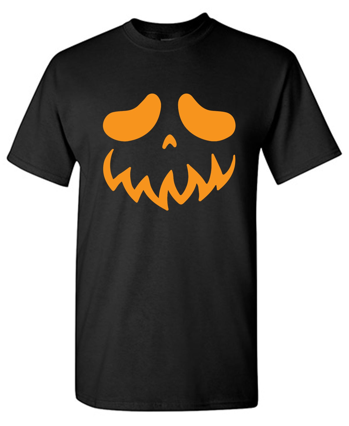 Pumpkin Stupid Face Tee - Funny Graphic T Shirts