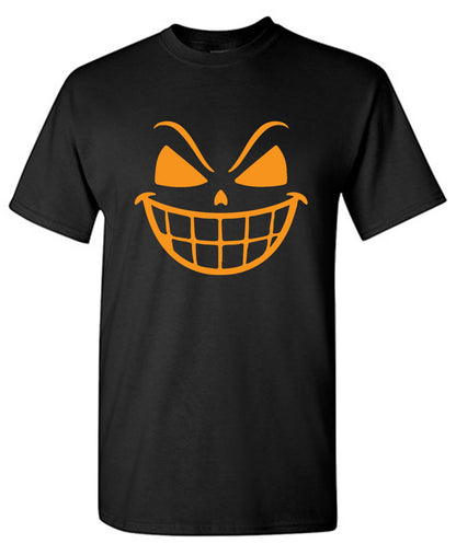 Pumpkin Teeth Shirt - Funny Graphic T Shirts