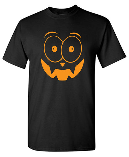 Pumpkin Big Eyes T Shirt - Funny Graphic T Shirts