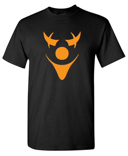 Pumpkin Clown T Shirt Design  - Funny Graphic T Shirts