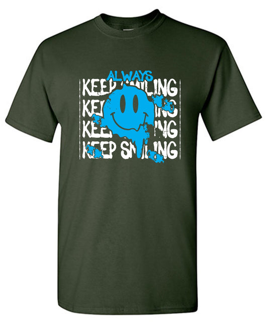 Always Keep Smiling Graphic Tee