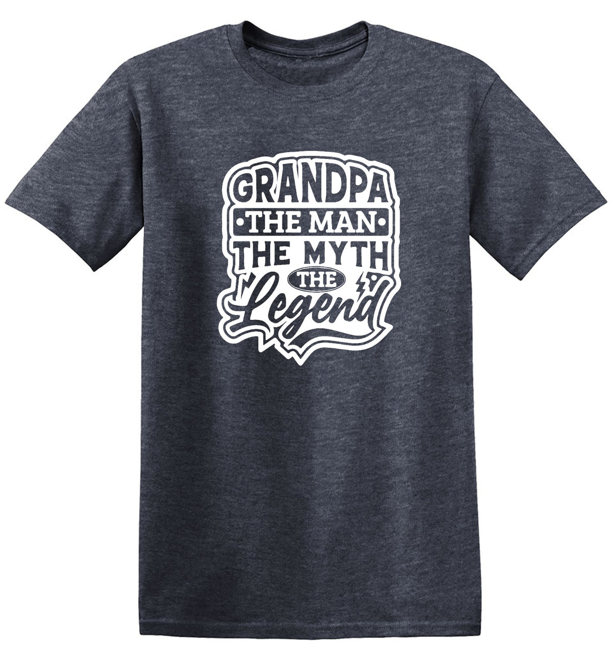 Funny T-Shirts design "Grandpa, The Man, The Myth, The Legend"