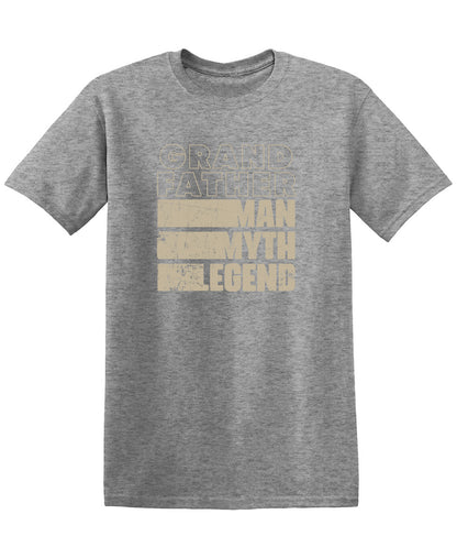 Grand Father Man, Myth, Legend Fathers Day T Shirt