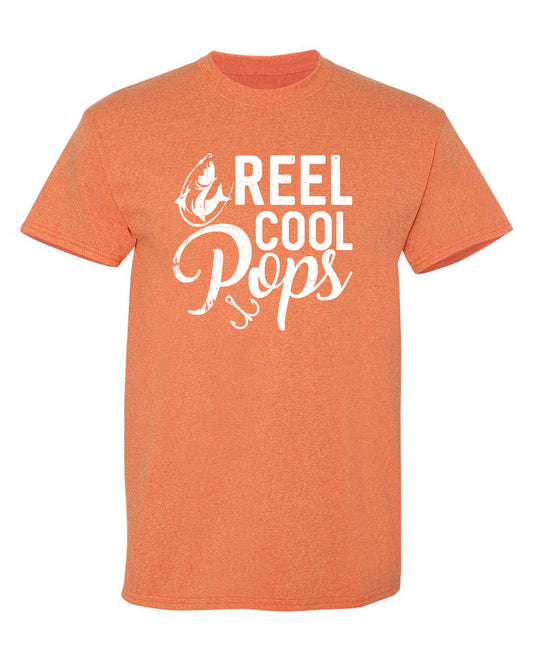 Reel Cool Pops Fathers Day Tee