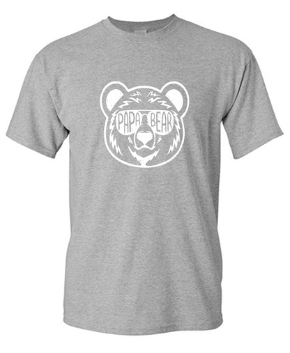 Papa Bear Fathers Day Tee
