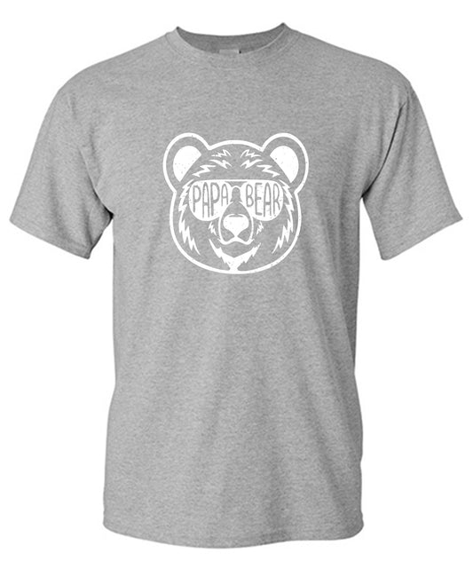 Papa Bear Fathers Day Tee