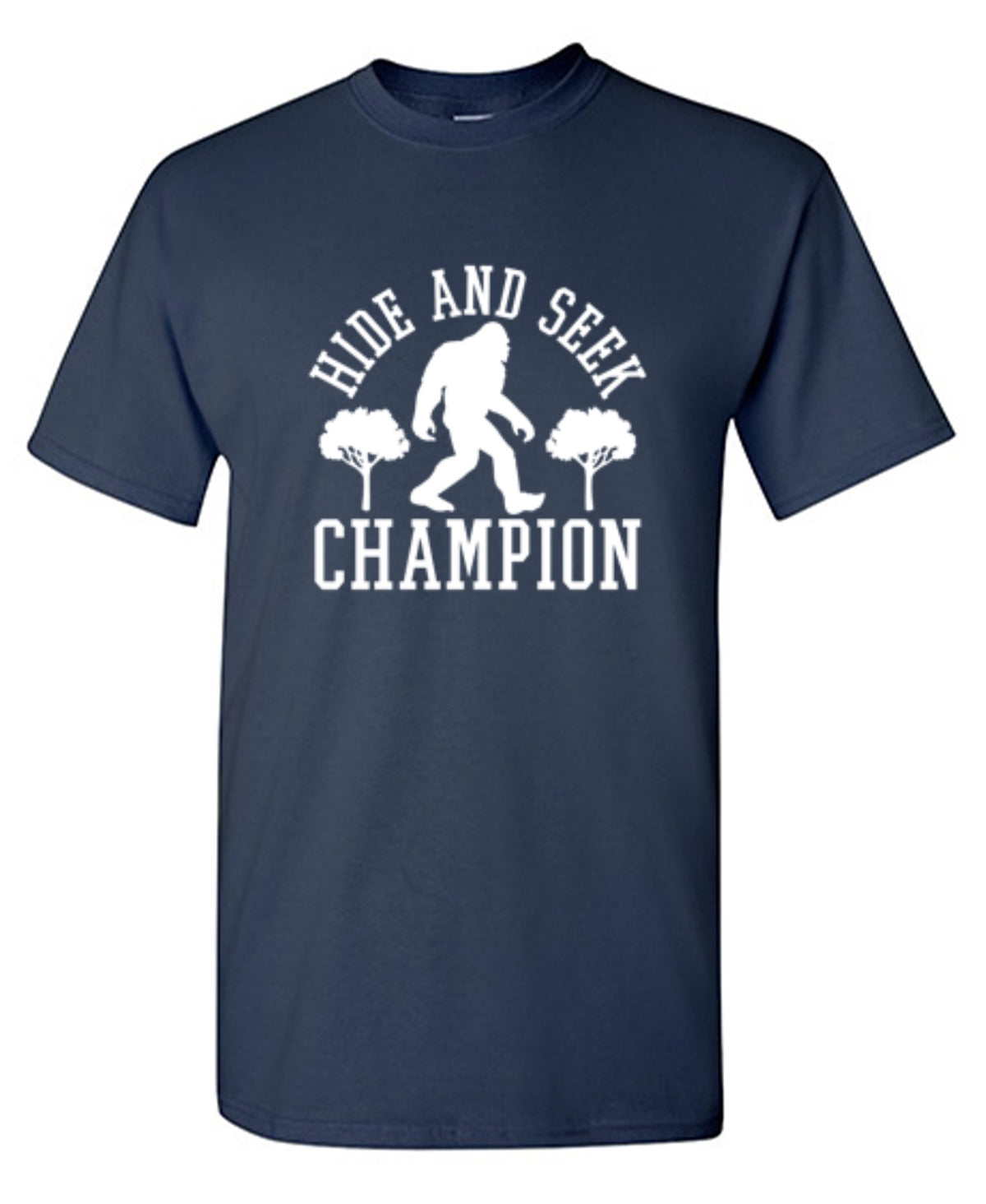 Bigfoot - Hide And Seek Champion T-Shirt - Roadkill T Shirts