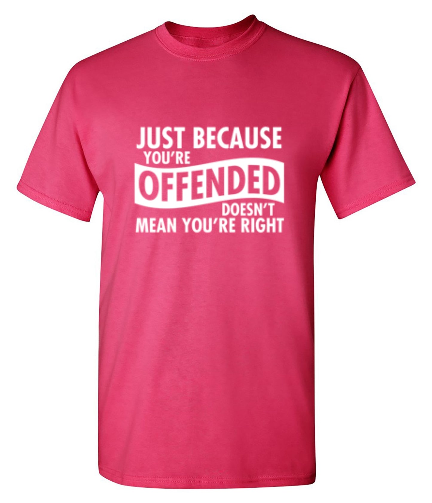 Just Because Your Offended Doesn't Mean T-Shirt - Roadkill T Shirts
