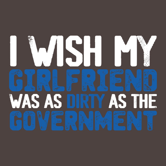 Funny T-Shirts design "Girlfriend Dirty 2024 Mens T-shirt"
