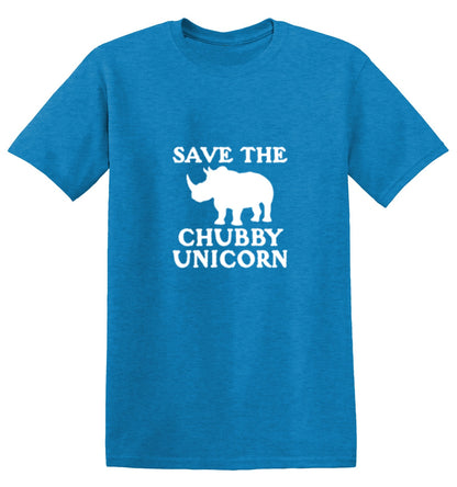 Save The Chubby Unicorn T-Shirt - Bad Idea T-shirts