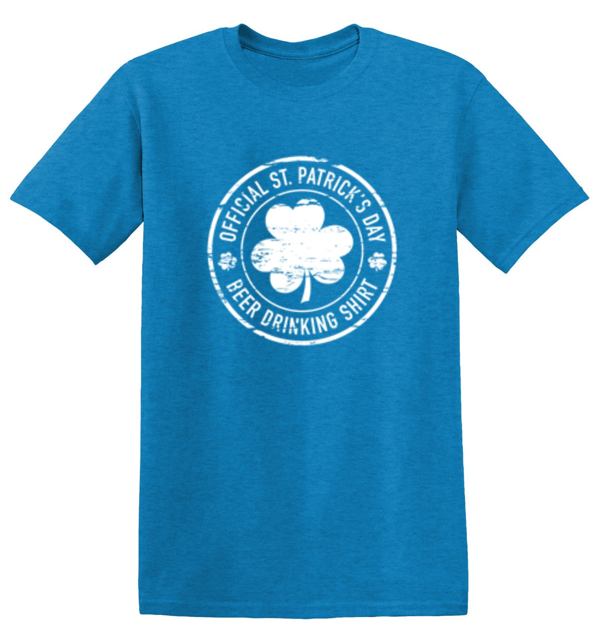 Official St. Patrick's Day Beer Drinking Shirt - Roadkill T Shirts