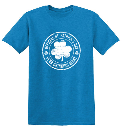 Official St. Patrick's Day Beer Drinking Shirt - Roadkill T Shirts