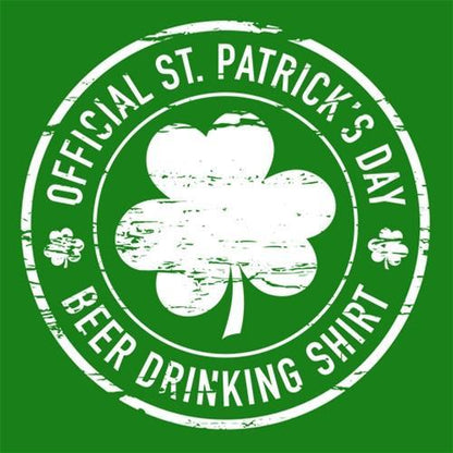 Official St. Patrick's Day Beer Drinking Shirt