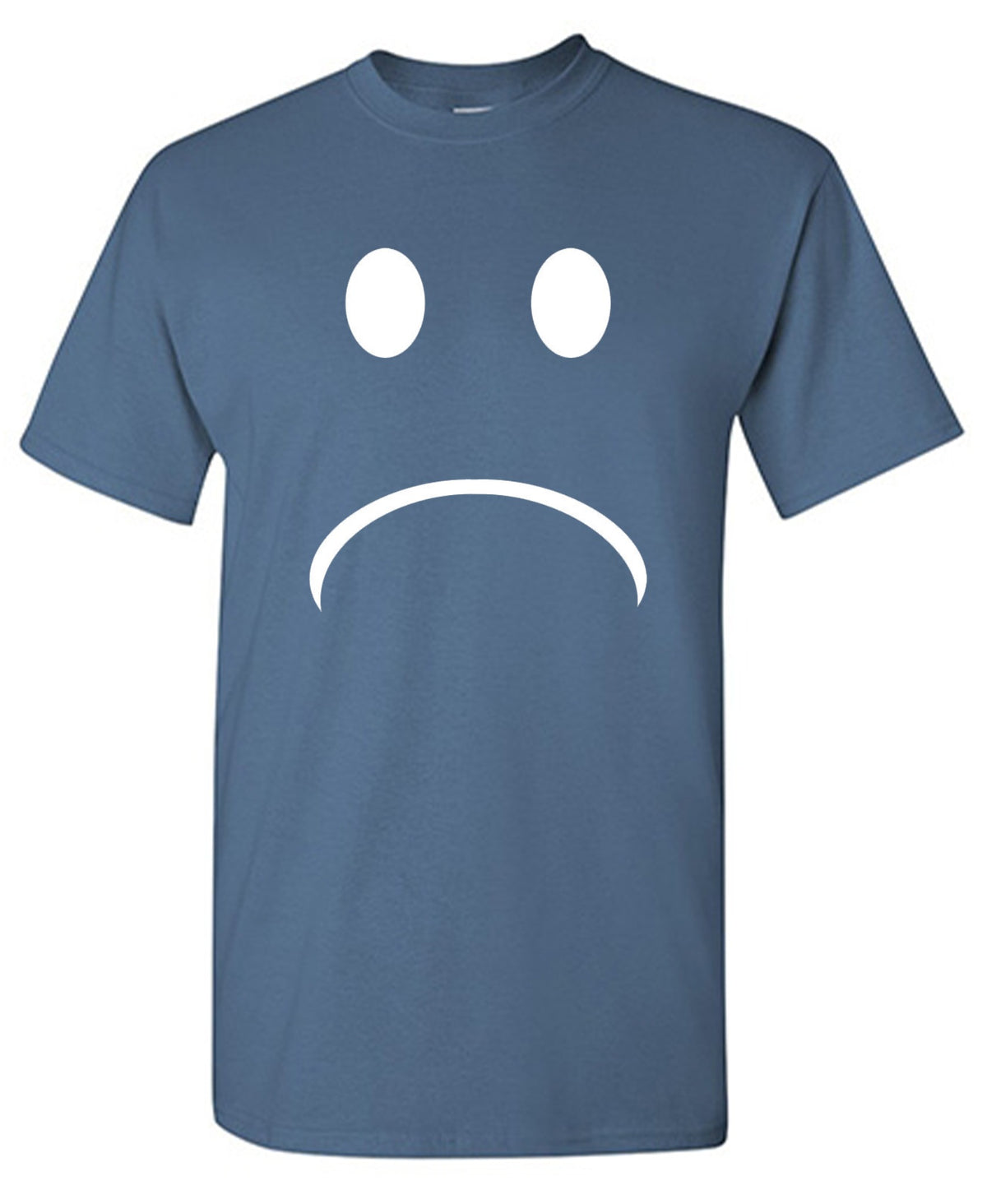 Sad Smile T-shirt - Graphic Tees  - Bad Idea T-shirts
