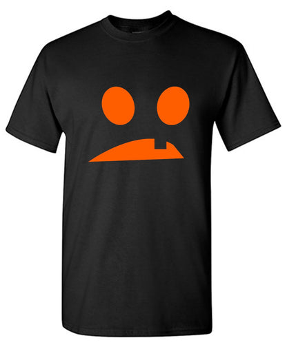 Goofy Pumpkin Emoticon - Roadkill T Shirts