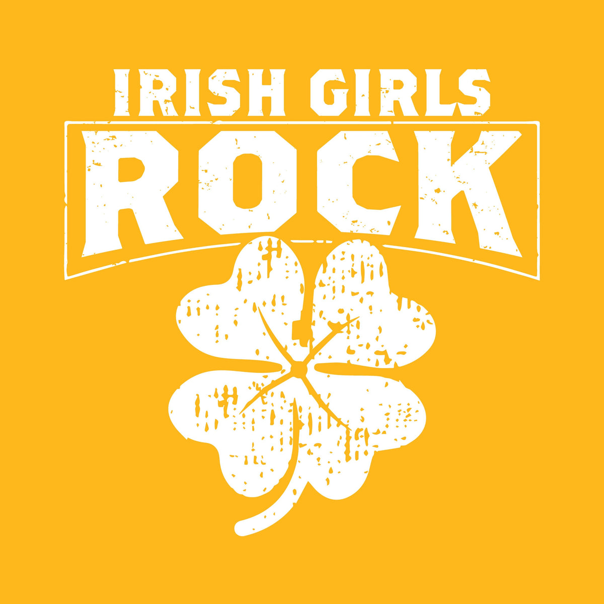 Funny T-Shirts design "Irish Girls Rock"