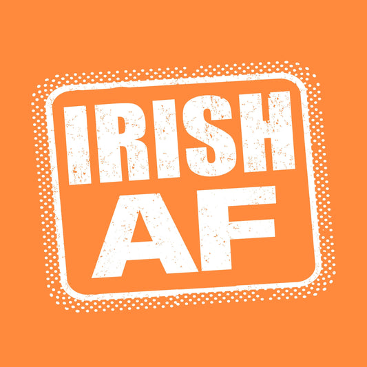 Funny T-Shirts design "Irish AF"