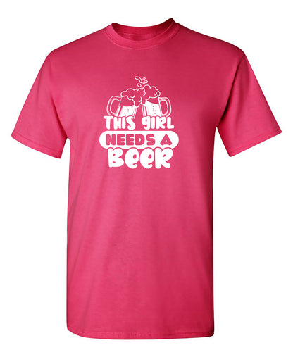 This girl needs a Beer T-Shirt