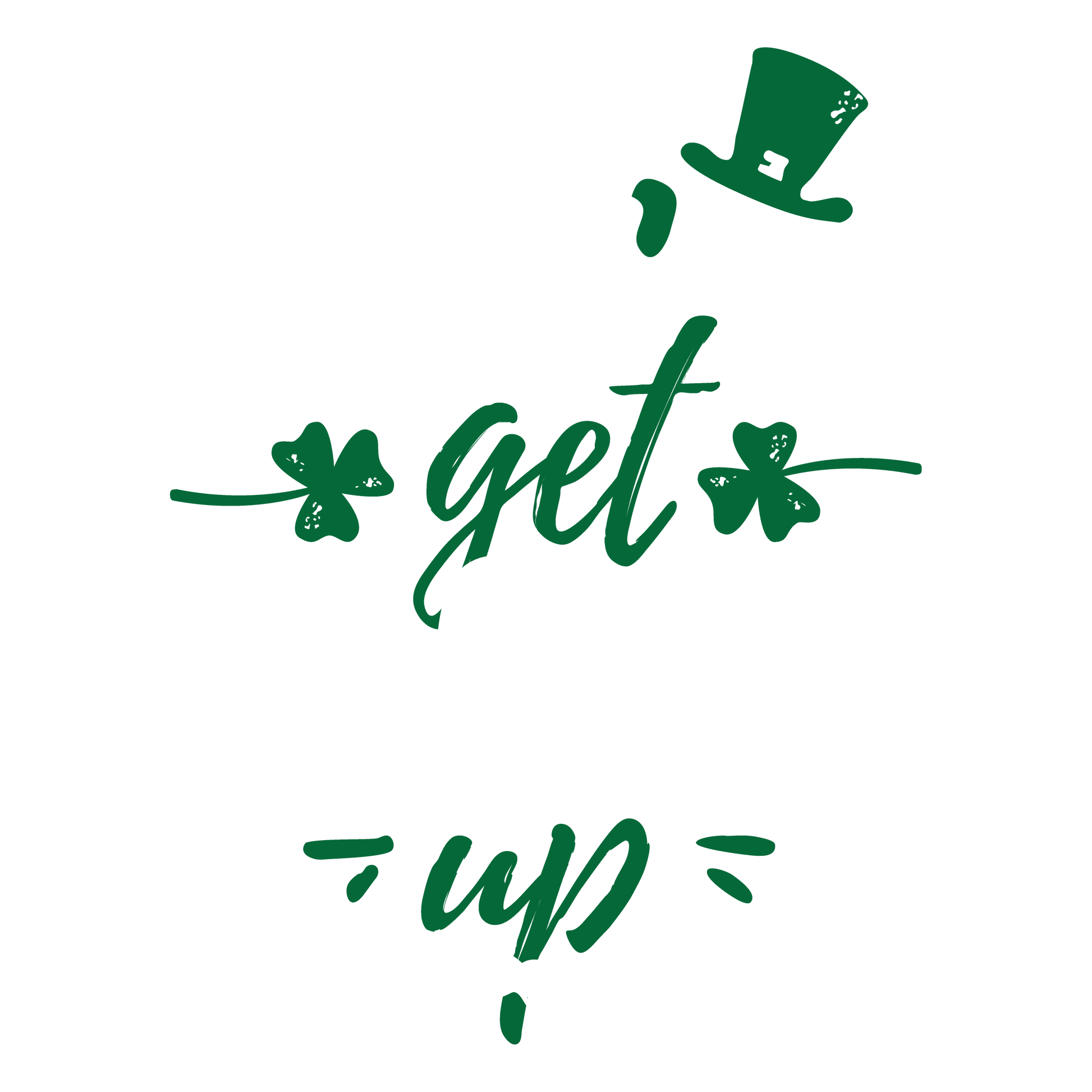 Funny T-Shirts design "Lets Get Lucked Up"