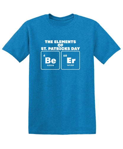 The Elements of St. Patricks Day, Be, Er T-Shirt