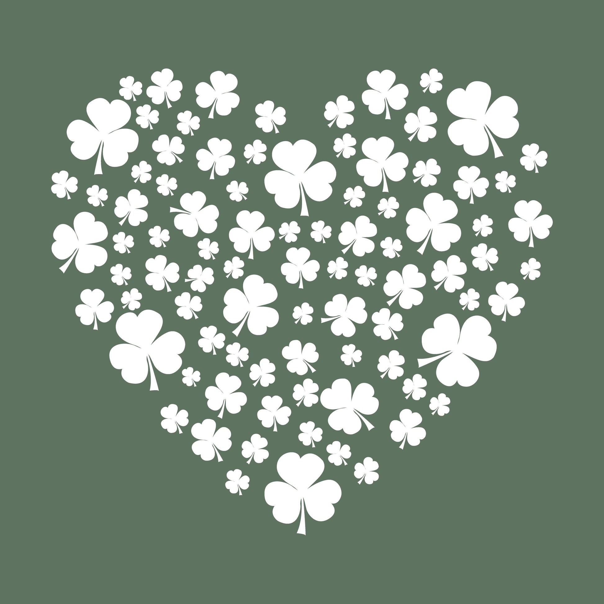 Funny T-Shirts design "Irish Heart Tee"