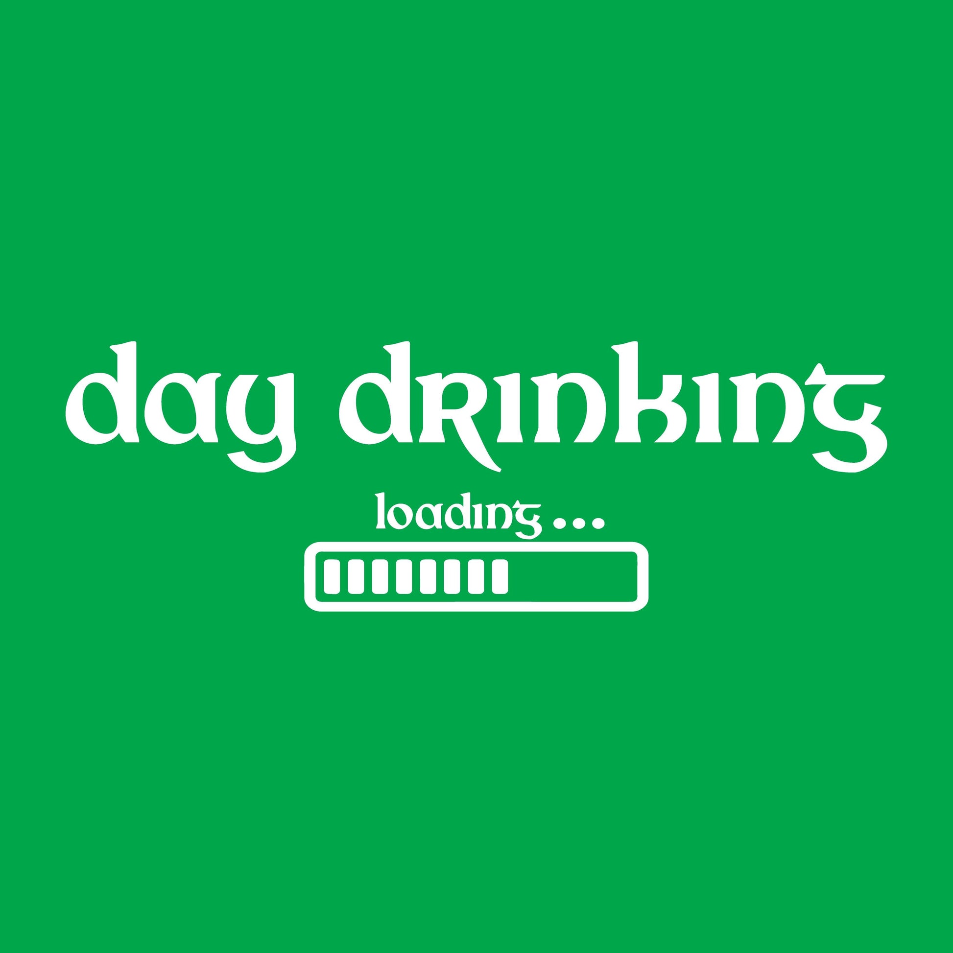 Funny T-Shirts design "Day Drinking Loading…"
