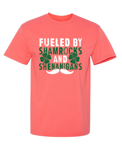 Fueled by Shamrocks and Shenanagins T-Shirt