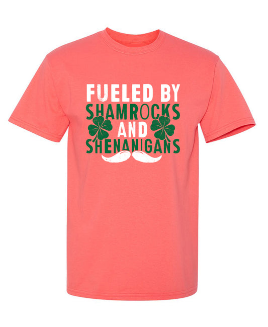 Fueled by Shamrocks and Shenanagins T-Shirt
