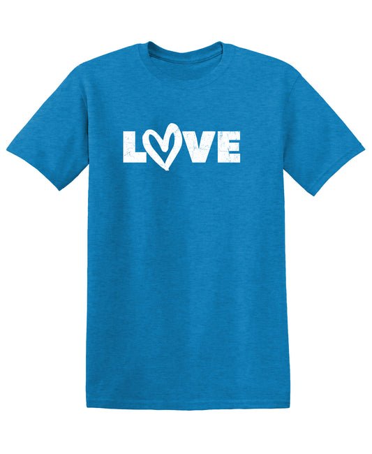 Love Heart Valentine Day T Shirt