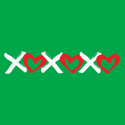 Funny T-Shirts design "XOXOXO Hearts Valentine Day Tee"
